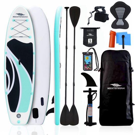 Inflatable paddleboard set with seat by Nexxtstream