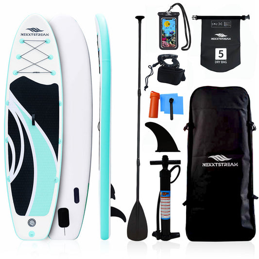 Opblaasbare paddleboard set met accessoires van Nexxtstream